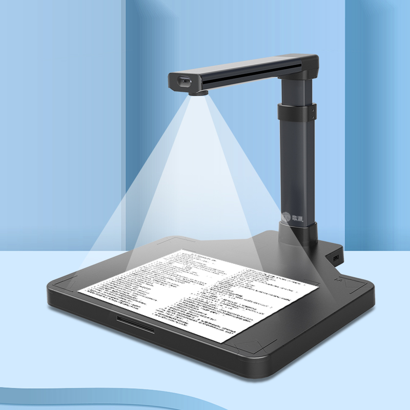Document Camera Visualizer - Przenośny skaner dokumentów, rozpoznawanie tekstu OCR,