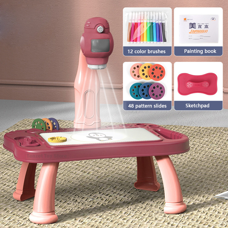Inteligentny projektor dzieci  – Digital Drawing Tablet recenzja i cena