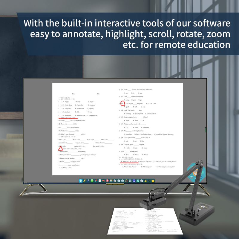 Cyfrowy prezentator wizualny 4 – Document Camera Visualizer recenzja i cena