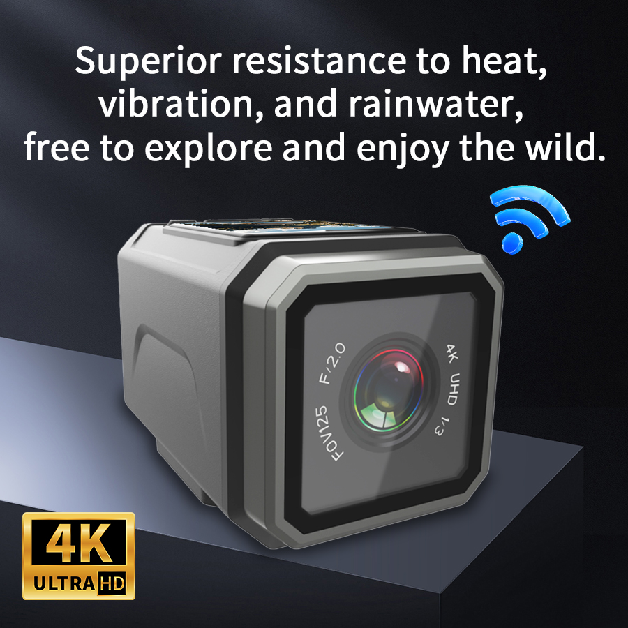 Kamera sportowa 4K EIS 125 °   – Action Camera 4K recenzja i cena